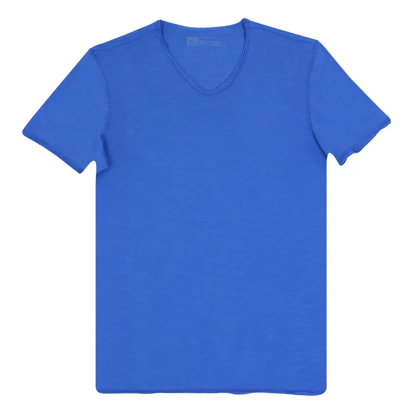 Slub V-Neck T-Shirt